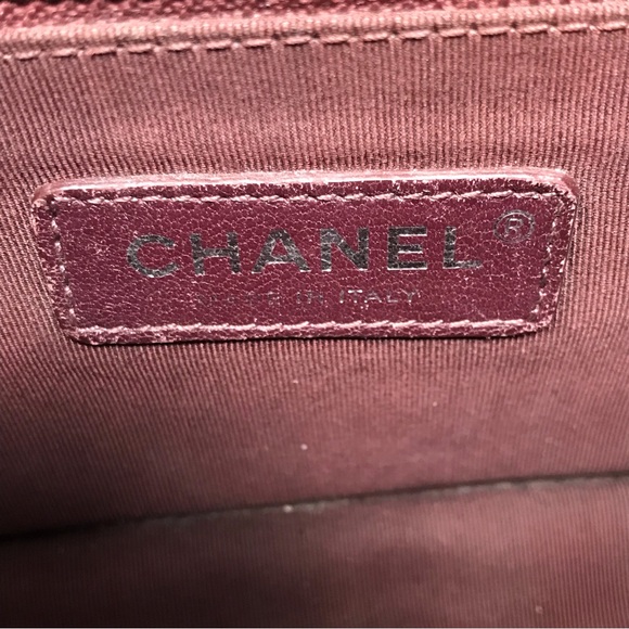 Chanel Ballerine Flap Bag Quilted Lambskin Small Black Brown Chain Strap - Picture 12 of 14